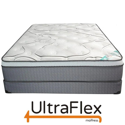 UltraFlex FANTASY Foam Encased Eurotop Pocket Coil Mattress (Made in Canada) - www.Shopthatapp.com