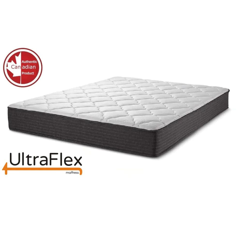 UltraFlex INSPIRE Orthopedic Luxury Gel Memory Foam, Optimal Comfort, Breathable, Eco-friendly Mattress with Waterproof Mattress Protector (Made in Canada) - www.Shopthatapp.com