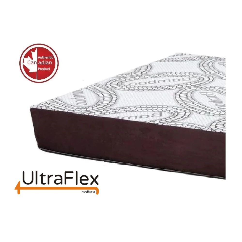 UltraFlex PLEASURE 10" Orthopedic, Cool Smart Gel Infused and Chill Memory Foam, Eco-friendly Mattress (Made in Canada) - www.Shopthatapp.com