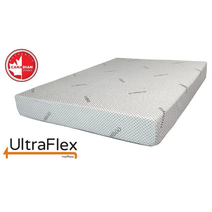 UltraFlex LEISURE Orthopedic, Smart Gel Memory Foam, Eco-friendly Mattress with Waterproof Mattress Protector (Made in Canada) - www.Shopthatapp.com