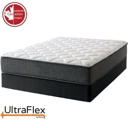 UltraFlex ASPIRE- Supportive Medium-Firm Foam Mattress with Cool Gel Memory Foam for Pressure Relief, with Waterproof Protector. Made in Canada. - www.Shopthatapp.com