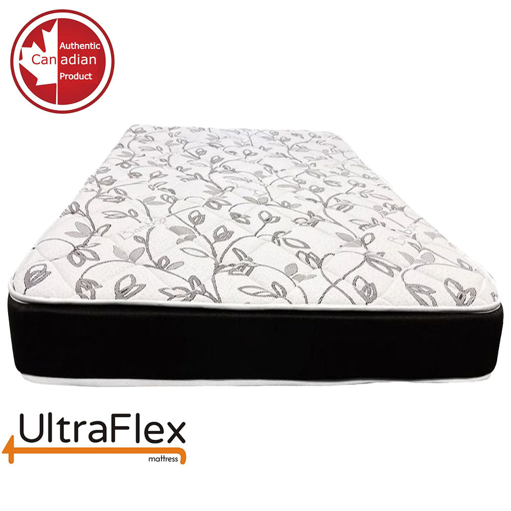 UltraFlex ZENITH- High-Density Pressure Relief Soy Foam, Temperature Regulating Cooling Gel, Spinal Care, Orthopedic Mattress With Posture Support (Made in Canada)- With WaterProof Mattress Protector - www.Shopthatapp.com