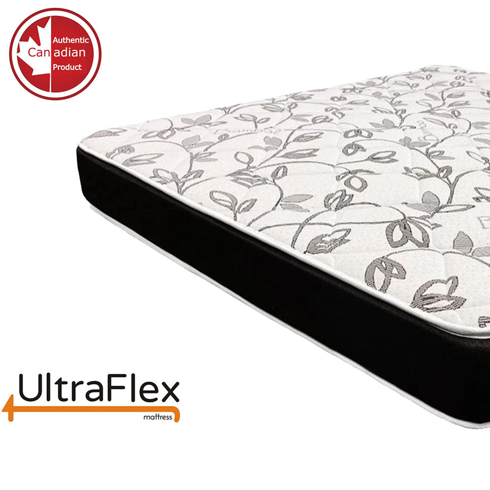 UltraFlex ZENITH- High-Density Pressure Relief Soy Foam, Temperature Regulating Cooling Gel, Spinal Care, Orthopedic Mattress With Posture Support (Made in Canada)- With WaterProof Mattress Protector - www.Shopthatapp.com