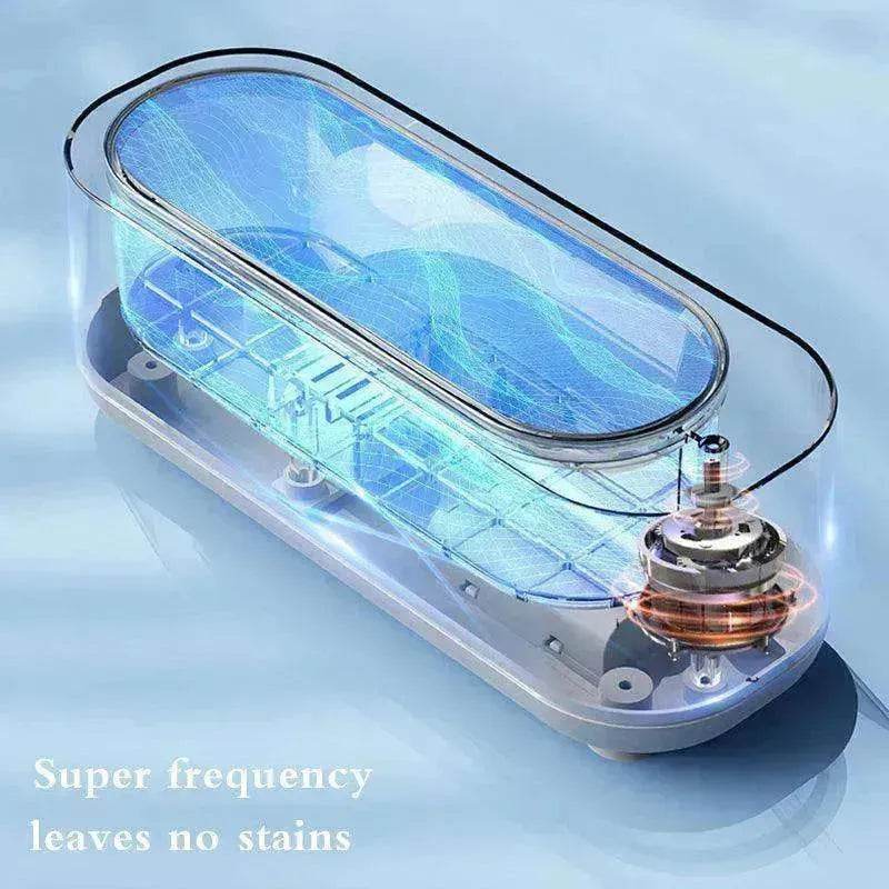 Ultrasonic Clean Machine High Freq Wash Jewelry Watch Ring Dental Cleaner - www.Shopthatapp.com