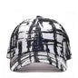 Unisex Black And White Mesh Sun Visor Hot Style Caps - www.Shopthatapp.com
