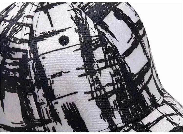 Unisex Black And White Mesh Sun Visor Hot Style Caps - www.Shopthatapp.com