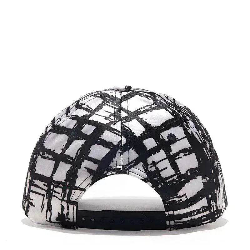 Unisex Black And White Mesh Sun Visor Hot Style Caps - www.Shopthatapp.com