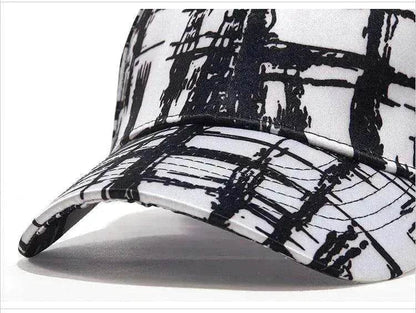 Unisex Black And White Mesh Sun Visor Hot Style Caps - www.Shopthatapp.com