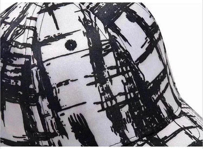 Unisex Black And White Mesh Sun Visor Hot Style Caps - www.Shopthatapp.com #