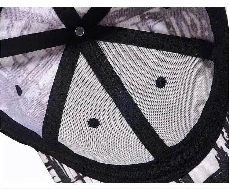 Unisex Black And White Mesh Sun Visor Hot Style Caps - www.Shopthatapp.com #