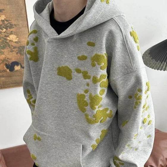Unisex Cotton Air Layer Moss Hoodie Sweatshirt  Pullover - www.Shopthatapp.com #