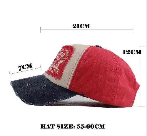 Unisex Eye catching Cotton Hip Hop Grinding Multicolor Hat - www.Shopthatapp.com