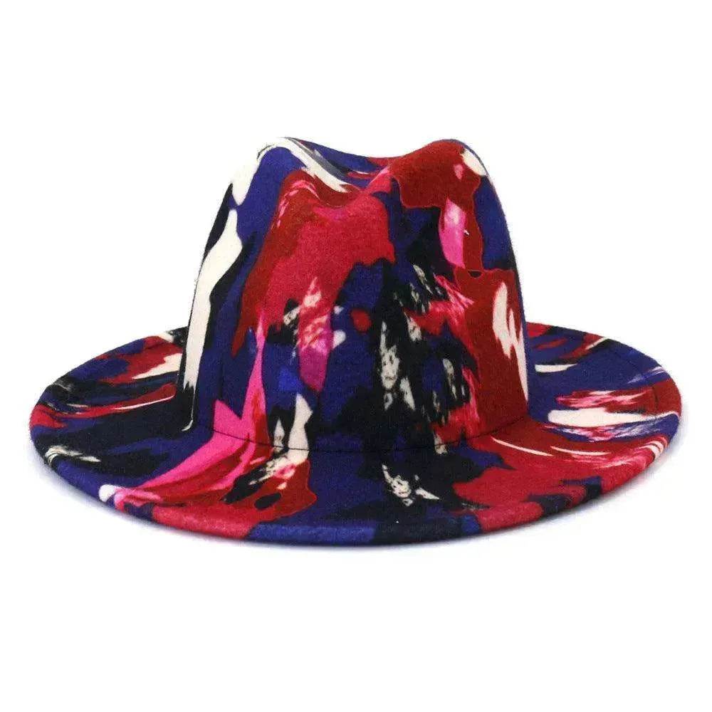 Unisex  Graffiti Big Brim Korean Style Fashion Hat - www.Shopthatapp.com #