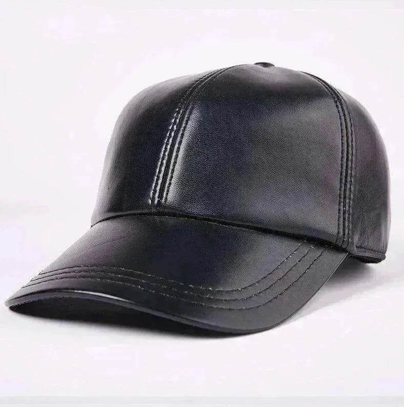 Unisex Leather Sheepskin Thickened Warm Hat - www.Shopthatapp.com