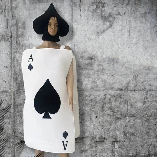 Unisex Poker Playing card costume Fun game costume - www.Shopthatapp.com #