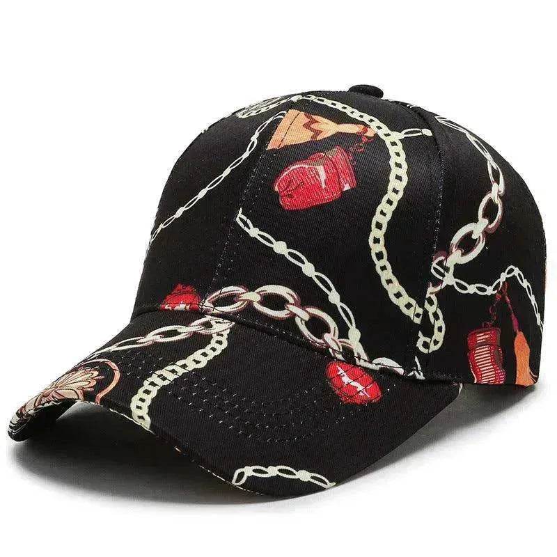 Unisex Ruili Style Trend Print Element  Unique Designs Hat - www.Shopthatapp.com