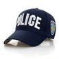 Unisex Spring And Summer Adjustable Letters Police Cap - www.Shopthatapp.com