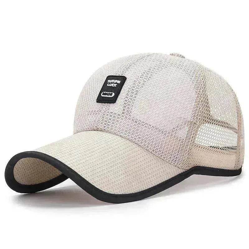 Unisex Sunshade Polyester Net Sunscreen Baseball Style Hat - www.Shopthatapp.com