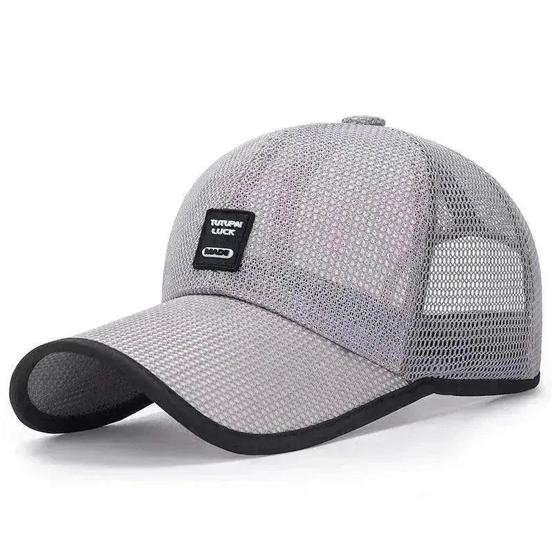 Unisex Sunshade Polyester Net Sunscreen Baseball Style Hat - www.Shopthatapp.com