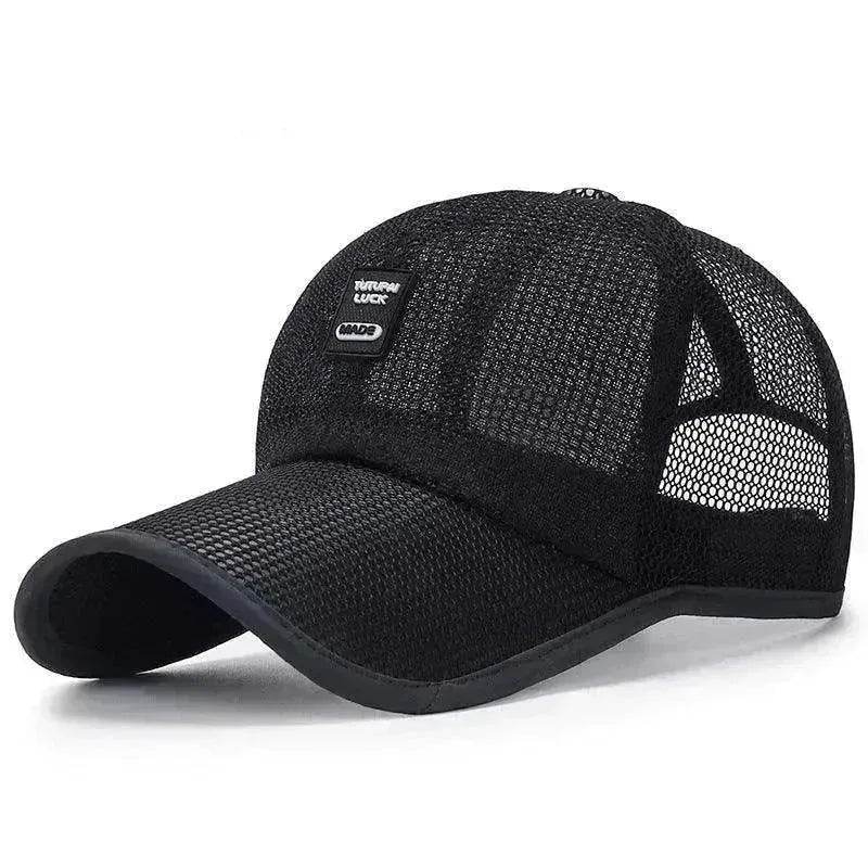 Unisex Sunshade Polyester Net Sunscreen Baseball Style Hat - www.Shopthatapp.com