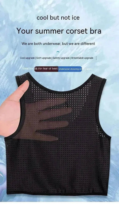 Unisex T Era Les Chest Cover Short Bandage shaping with Zipper - www.Shopthatapp.com