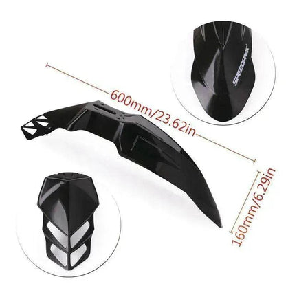Universal Modified Accessories Motorcycle Front Plastic Fender - www.Shopthatapp.com