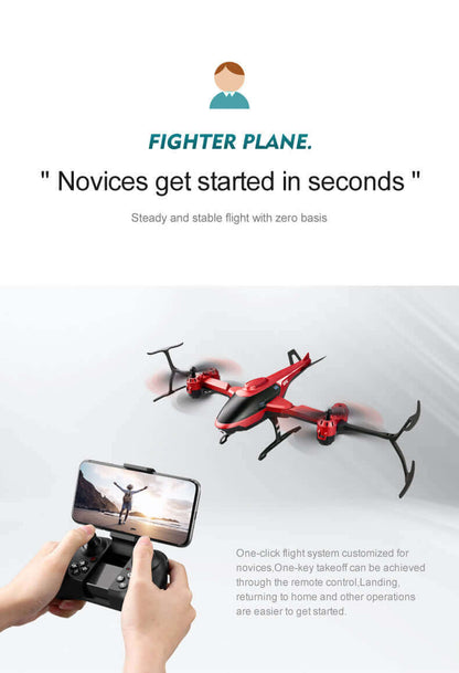 V10 4K Mini RC Drone with HD Camera, FPV Quadcopter, Professional 4K Drone Toy - www.Shopthatapp.com #