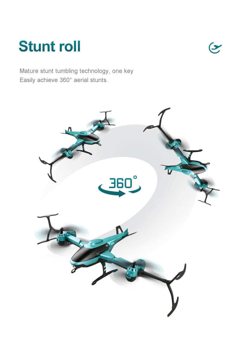 V10 4K Mini RC Drone with HD Camera, FPV Quadcopter, Professional 4K Drone Toy - www.Shopthatapp.com #