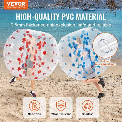 VEVOR Inflatable Bumper Balls Outdoor Play Inflatable Bouncer - www.Shopthatapp.com #
