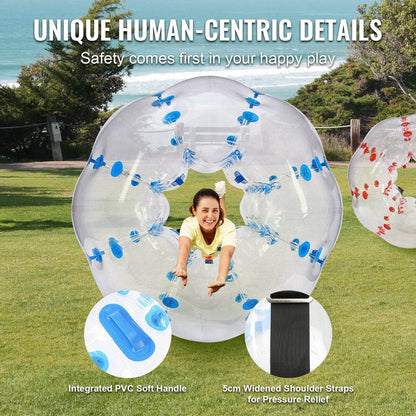 VEVOR Inflatable Bumper Balls Outdoor Play Inflatable Bouncer - www.Shopthatapp.com #
