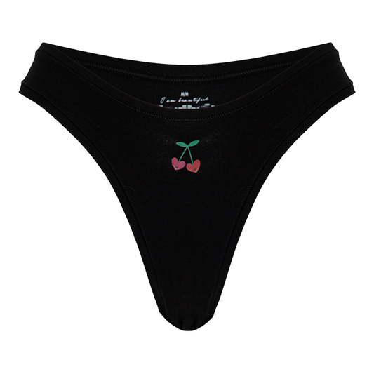 Cotton Stretch Dipped Thong-Teen Girls fashion-www.Shopthatapp.com-Cheeky Cherry