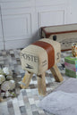Tabouret en toile Billy Short « Poste »