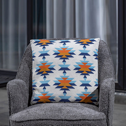 Coussin en tricot de coton