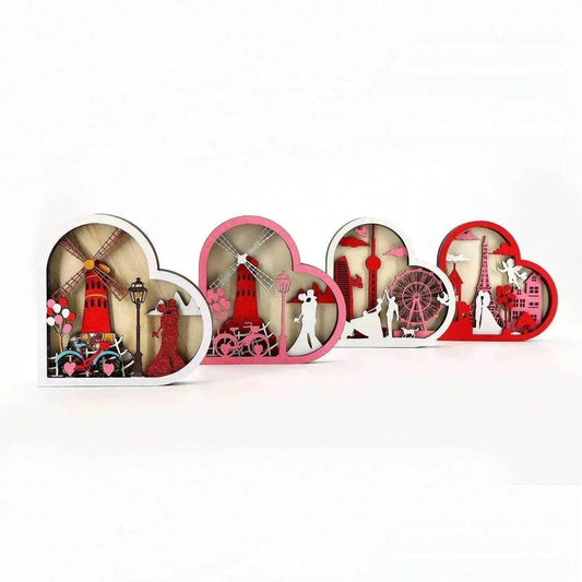 Valentine's Day Ferris Wheel Shape Decoration - www.Shopthatapp.com