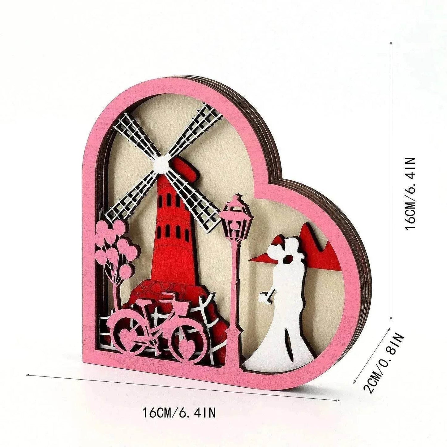 Valentine's Day Ferris Wheel Shape Decoration - www.Shopthatapp.com