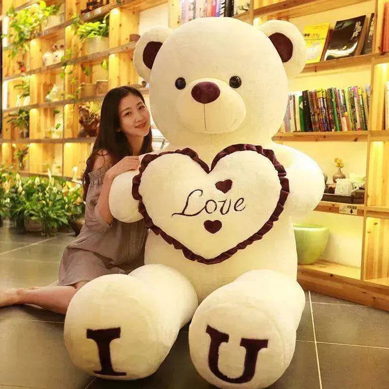 Valentine's Day Hug Bear Plush Toy - www.Shopthatapp.com