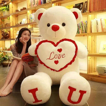 Valentine's Day Hug Bear Plush Toy - www.Shopthatapp.com