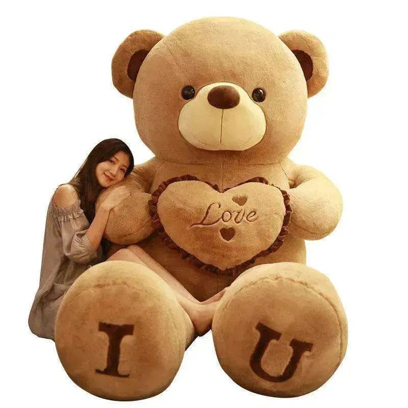 Valentine's Day Hug Bear Plush Toy - www.Shopthatapp.com