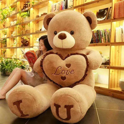 Valentine's Day Hug Bear Plush Toy - www.Shopthatapp.com
