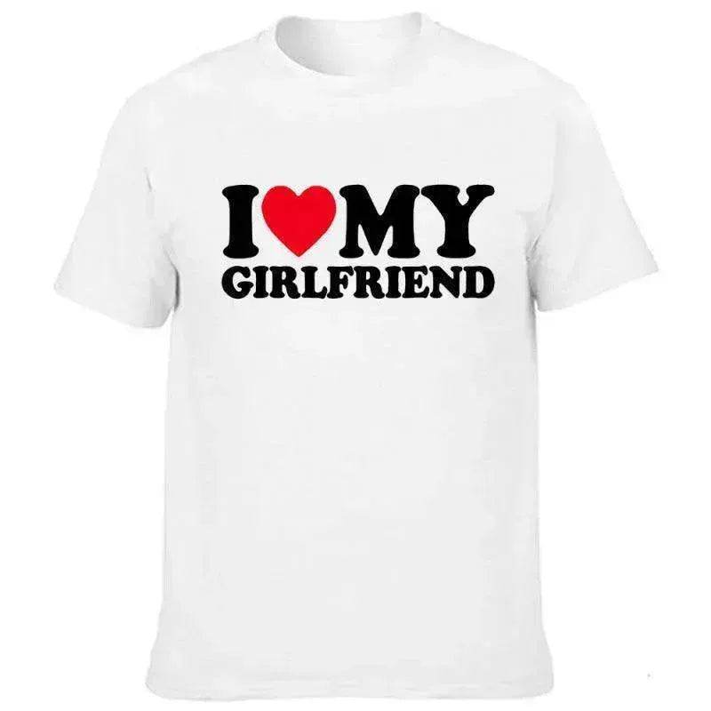 Valentine's Day I Love My Girlfriend Men's T-shirt - www.Shopthatapp.com