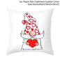 Valentine's Day Red Cartoon Letter Series Peach Skin Sofa Pillowcase - www.Shopthatapp.com