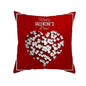 Valentine's Day Red Heart Linen Pillowcase - www.Shopthatapp.com