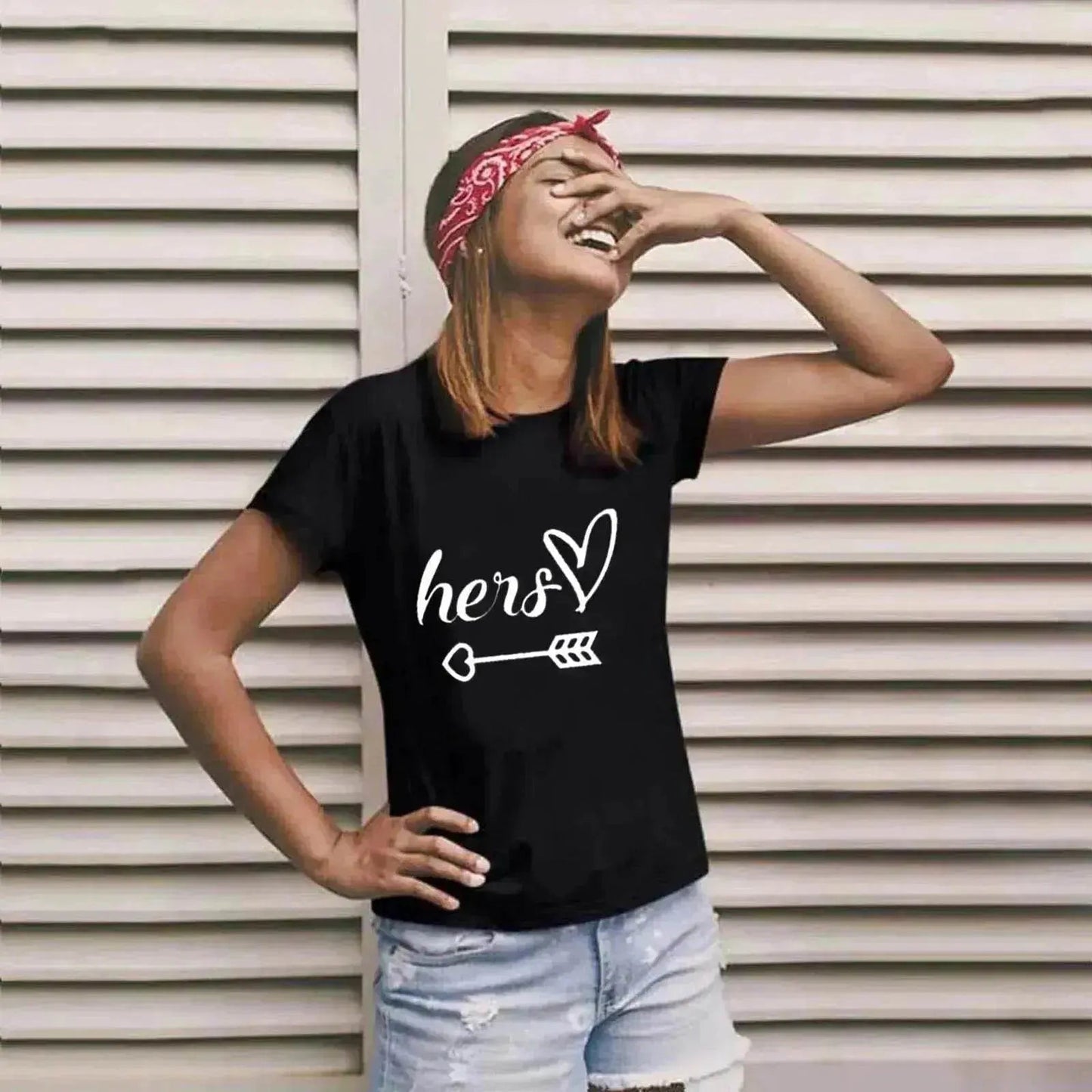 Valentine's Day T-shirt Couple Short Sleeve - www.Shopthatapp.com