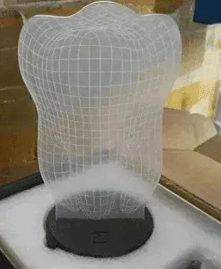 Valentines Day Gift Hands Holding Love 3D Night Light - www.Shopthatapp.com