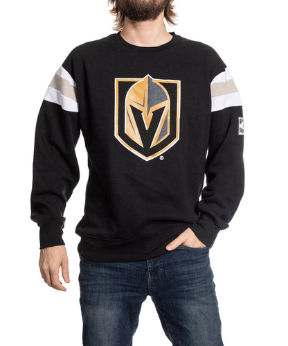 Vegas Golden Knights Varsity Retro Style Crewneck Sweater - www.Shopthatapp.com