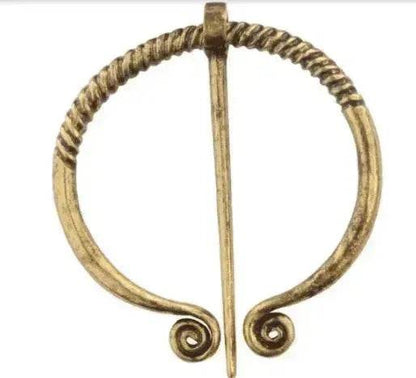 Viking Cowboy Badge Belt Buckle Collar Brooch - www.Shopthatapp.com