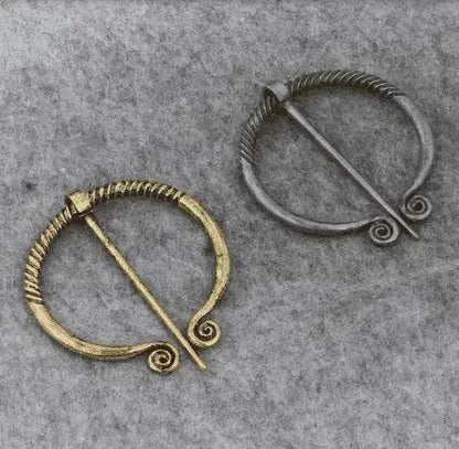 Viking Cowboy Badge Belt Buckle Collar Brooch - www.Shopthatapp.com