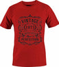 Vintage 1971 Aged to Perfection T-Shirts-T-shirts-www.Shopthatapp.com-Color:Red-Size:4X-Large-MK Smith's Shop