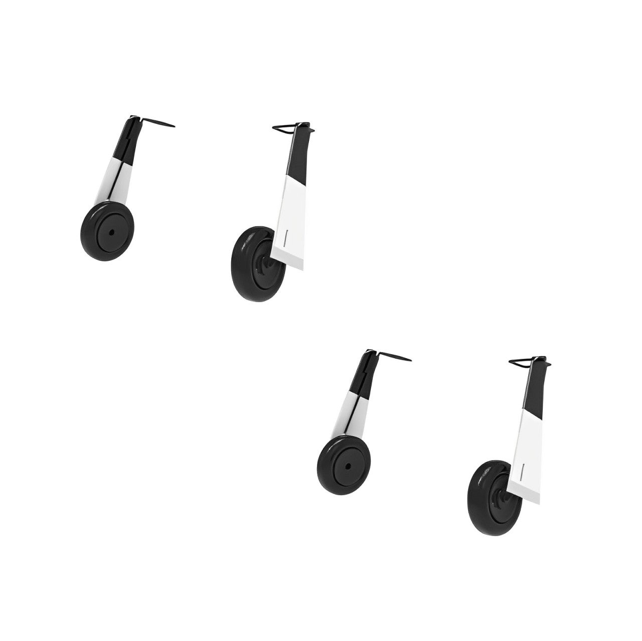 VolantexRC P51D Brushless 76802 Front & Rear Wheels Set (2 Pairs) - www.Shopthatapp.com #