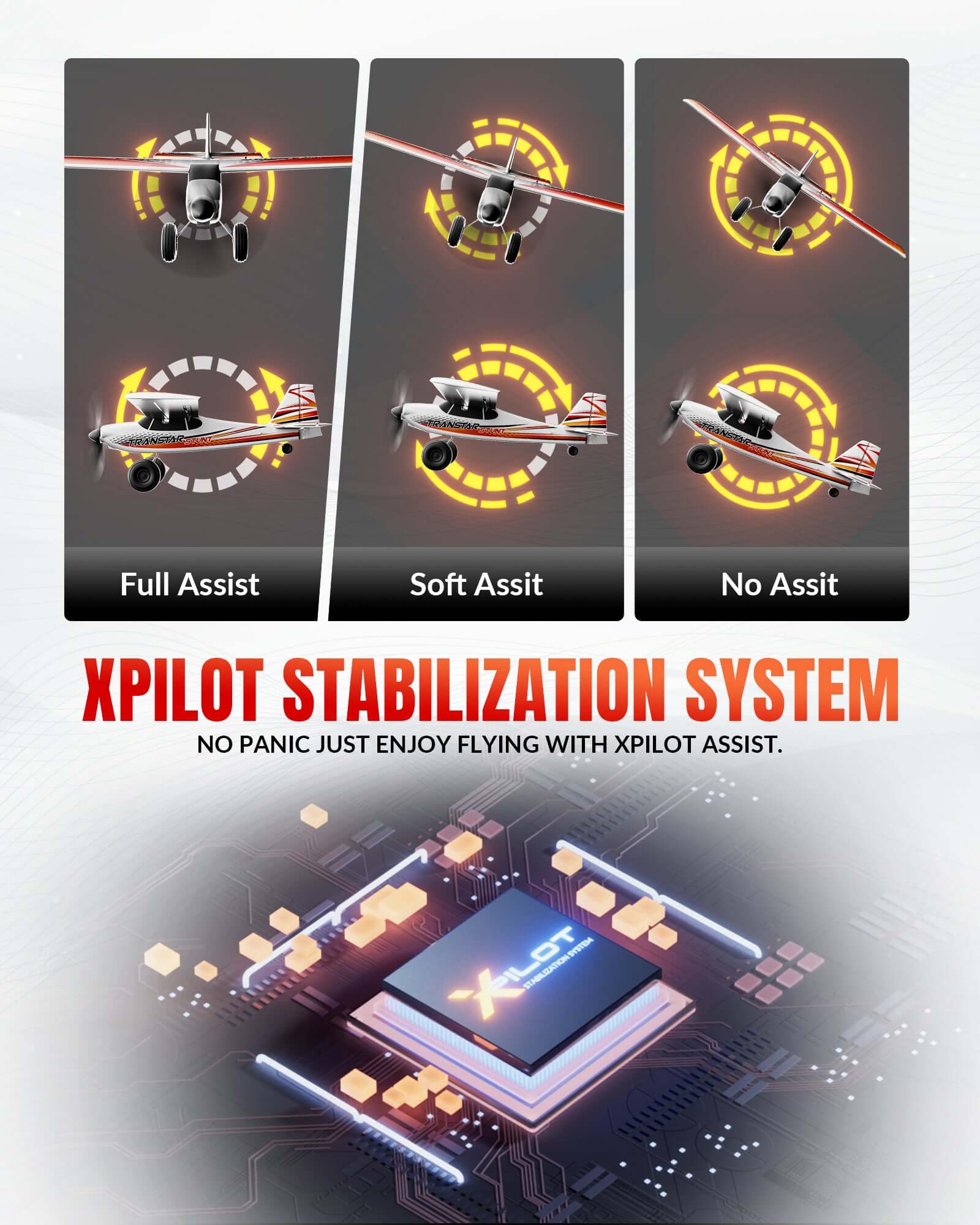 VolantexRC Trainstar 500mm Brushless RC Plane 2S/3S Power RTF – Green/Orange - www.Shopthatapp.com #
